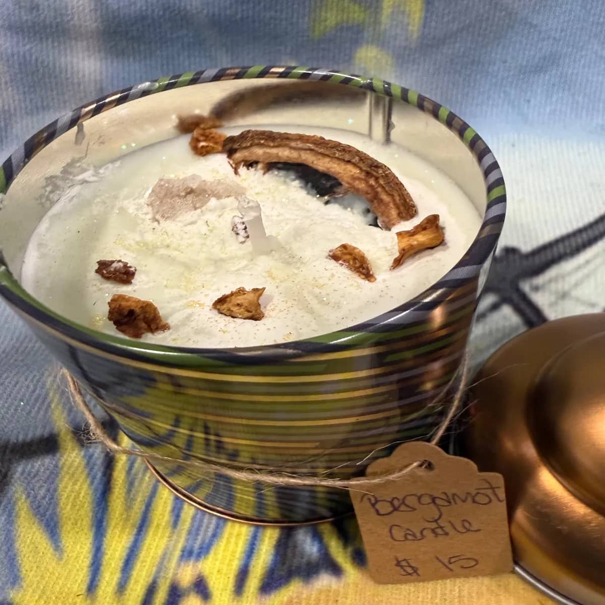 Bergamot Tin Candle