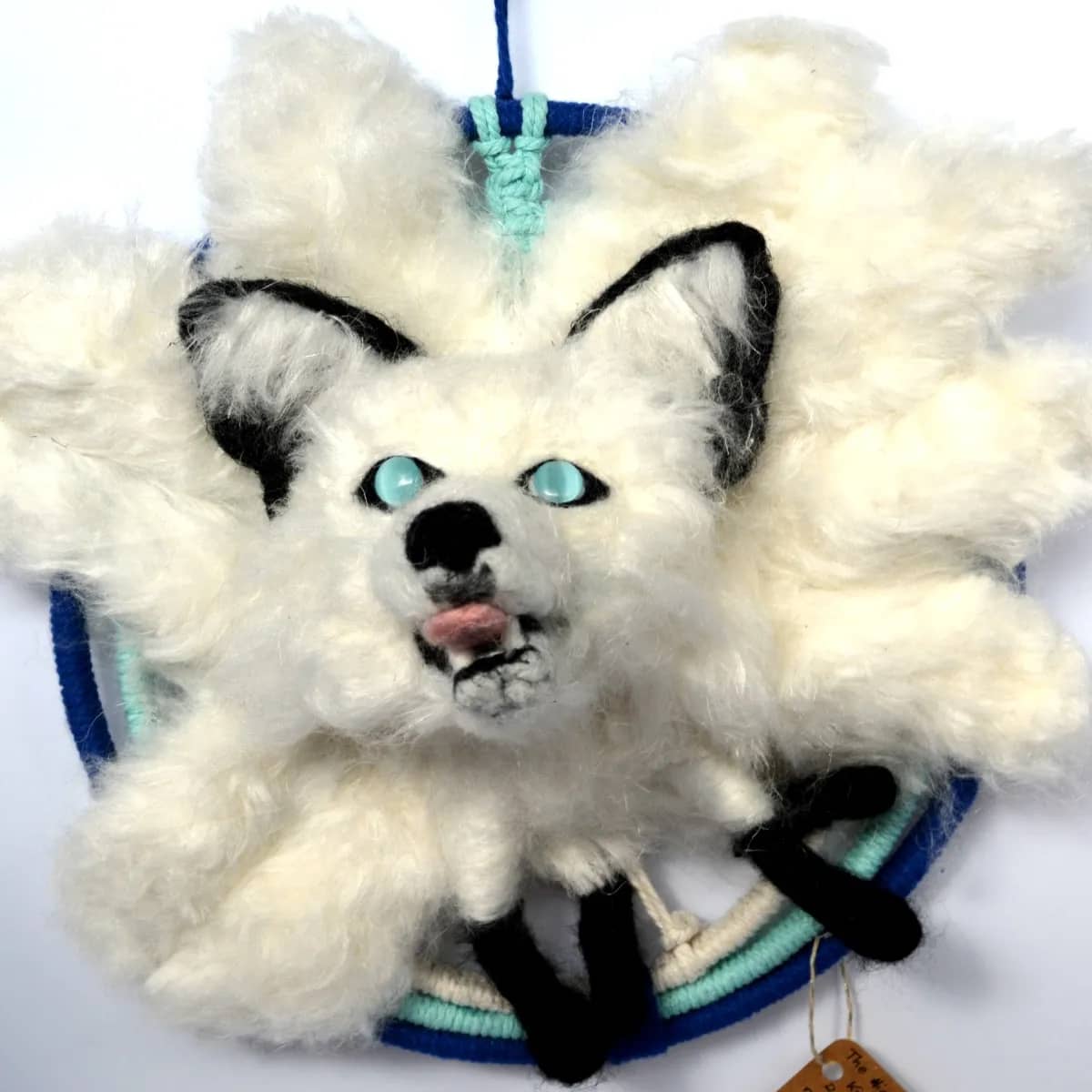 Nine tailed fox kitsune yokai