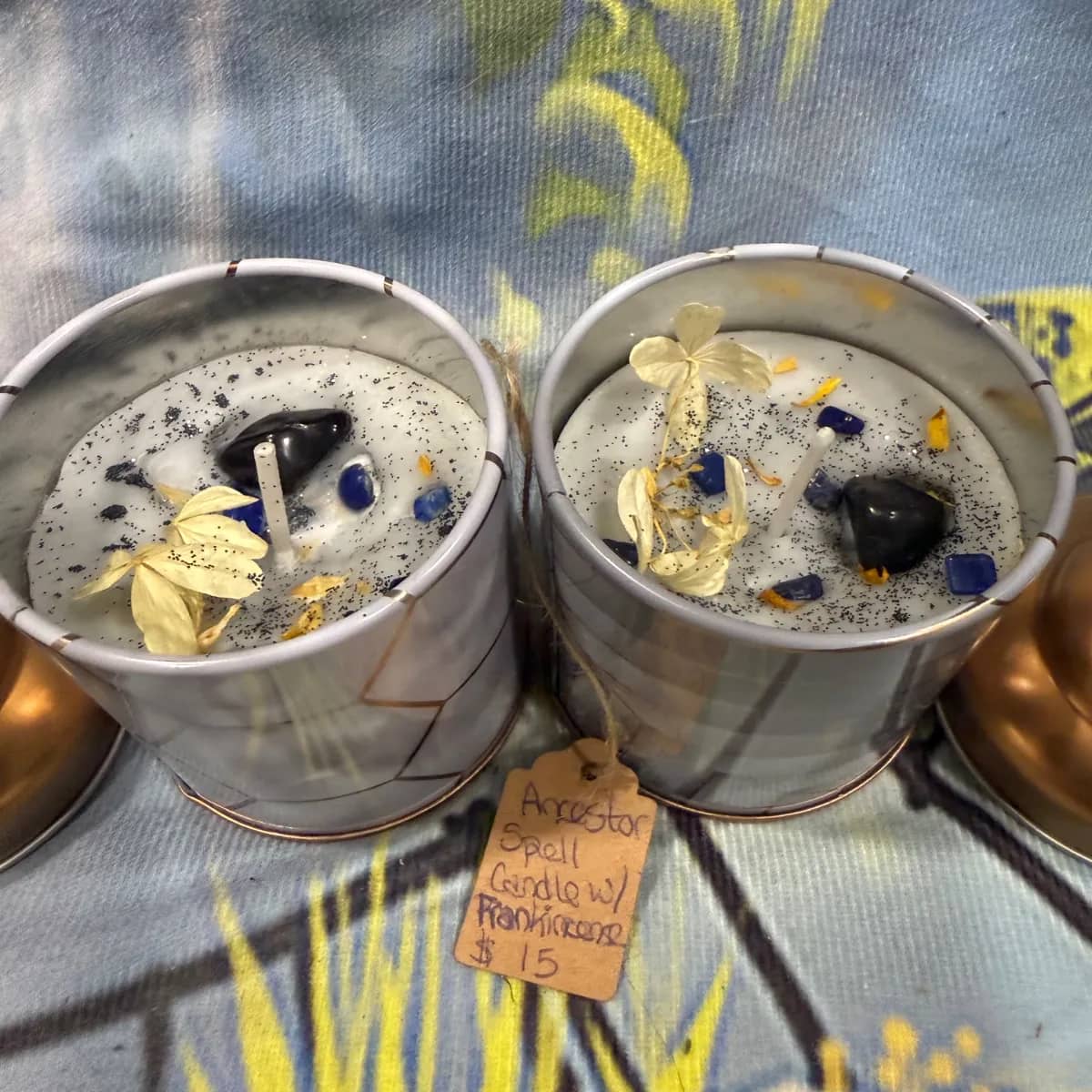 Ancestor Tin Spell Candles