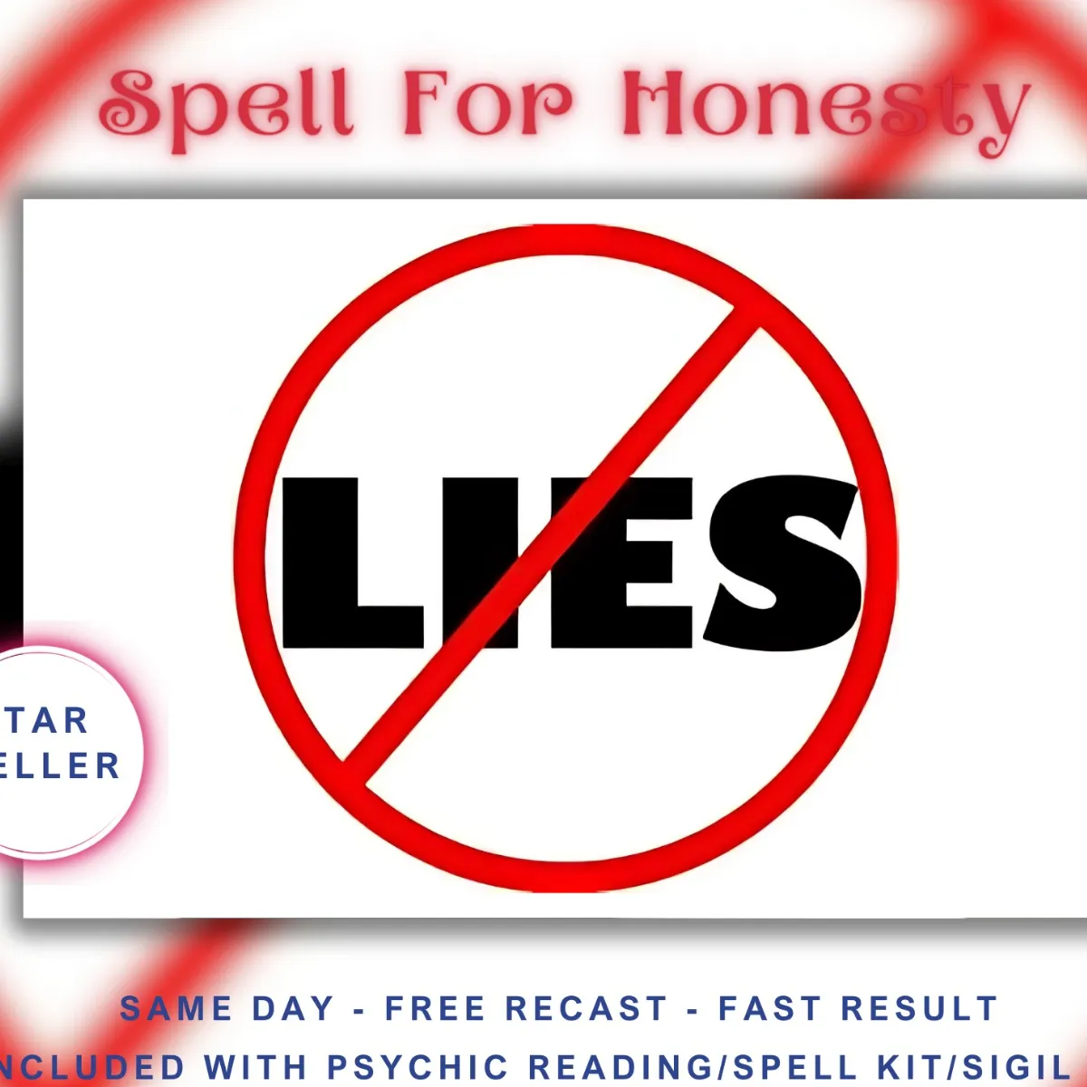 Honesty Spell Included With Psychic Reading.