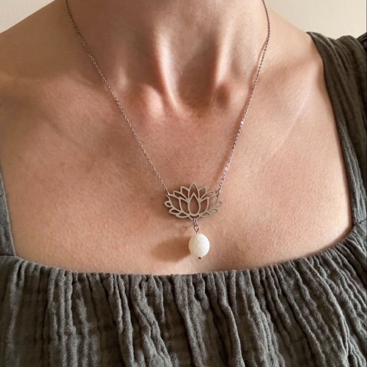 Lotus Dream Necklace thumbnail 6