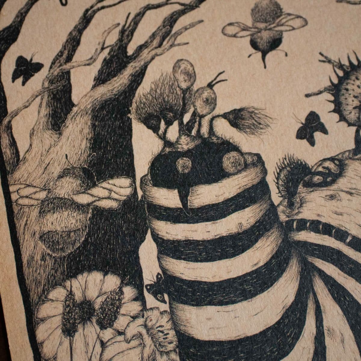 A4 Art Print - '..Costume Creature..' thumbnail 2