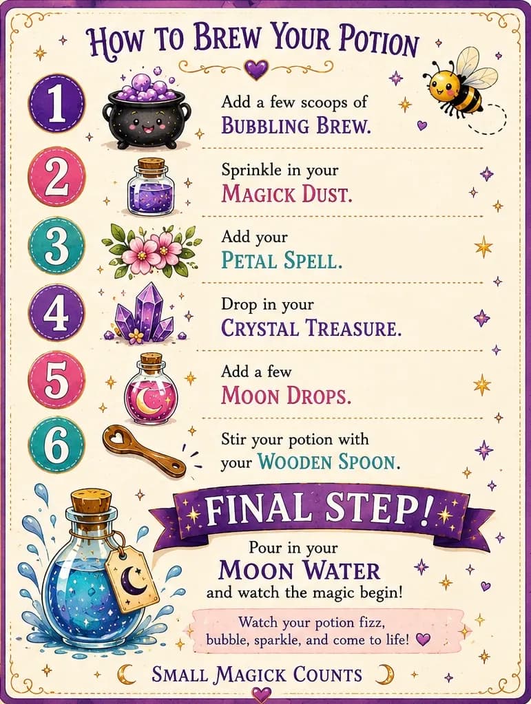 Wild Heart Potion Kit - Children's Potion Sensory Set thumbnail 7