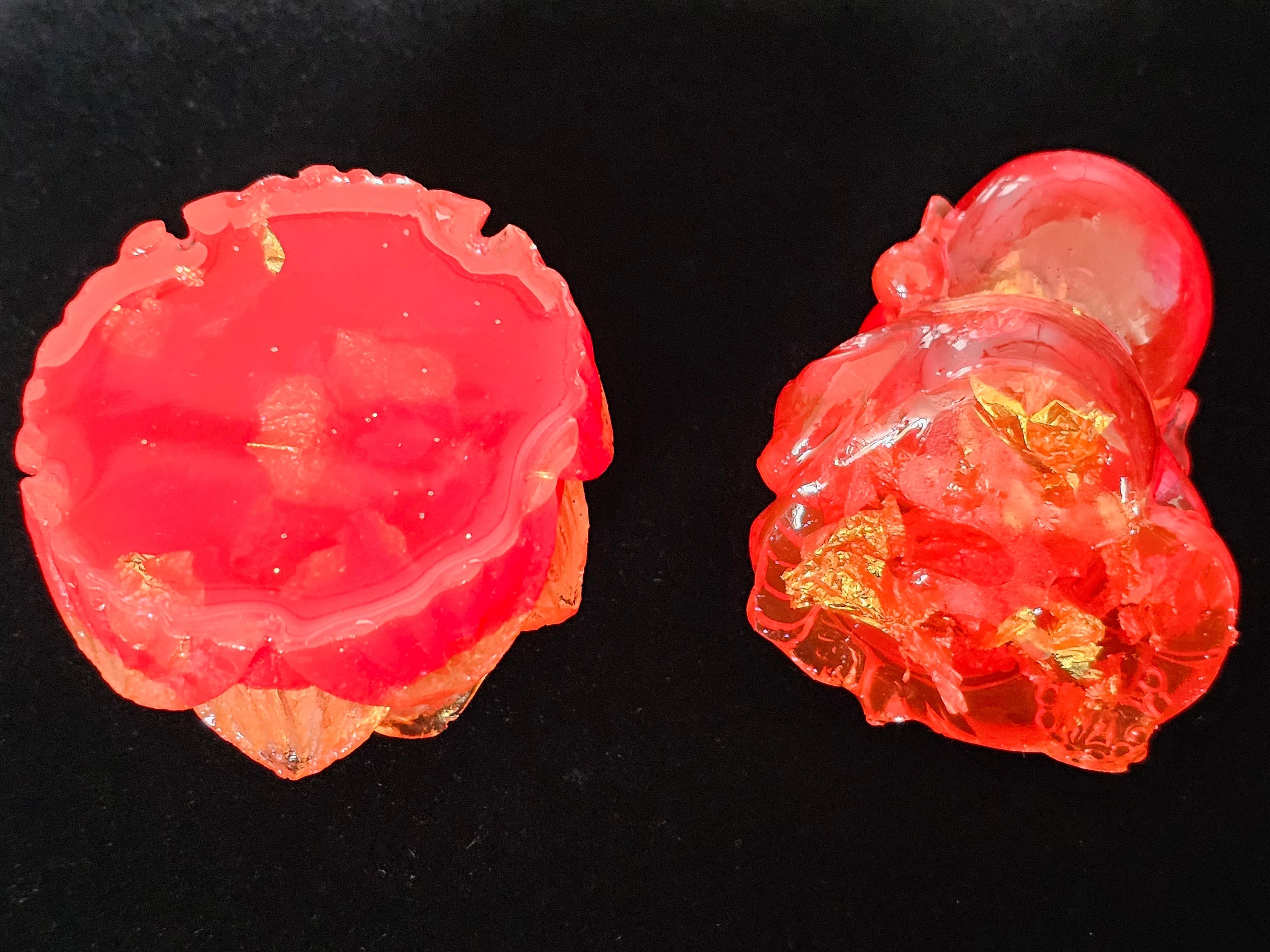 Golden Luck Buddha and Lotus  thumbnail 2