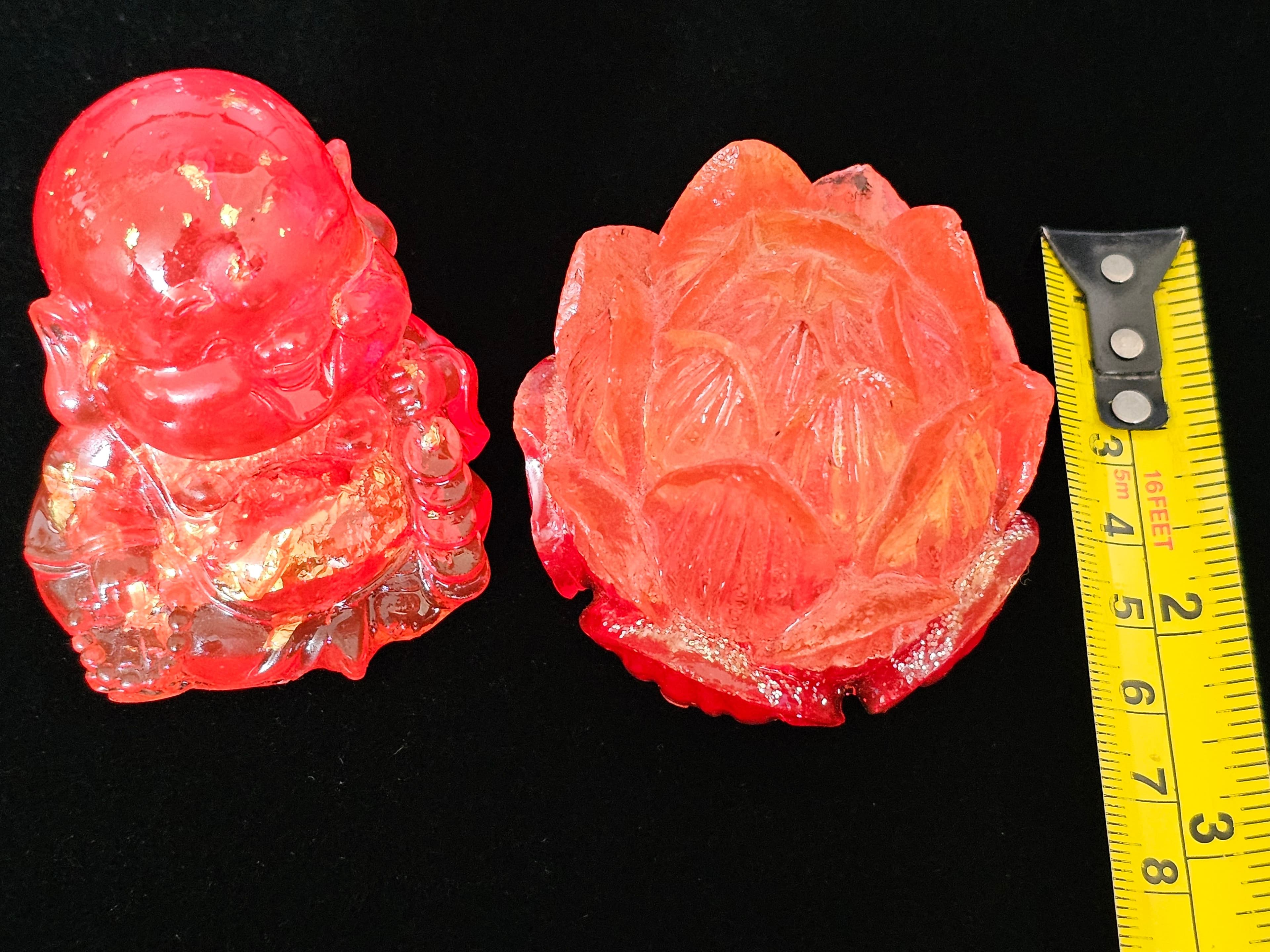Golden Luck Buddha and Lotus  thumbnail 4