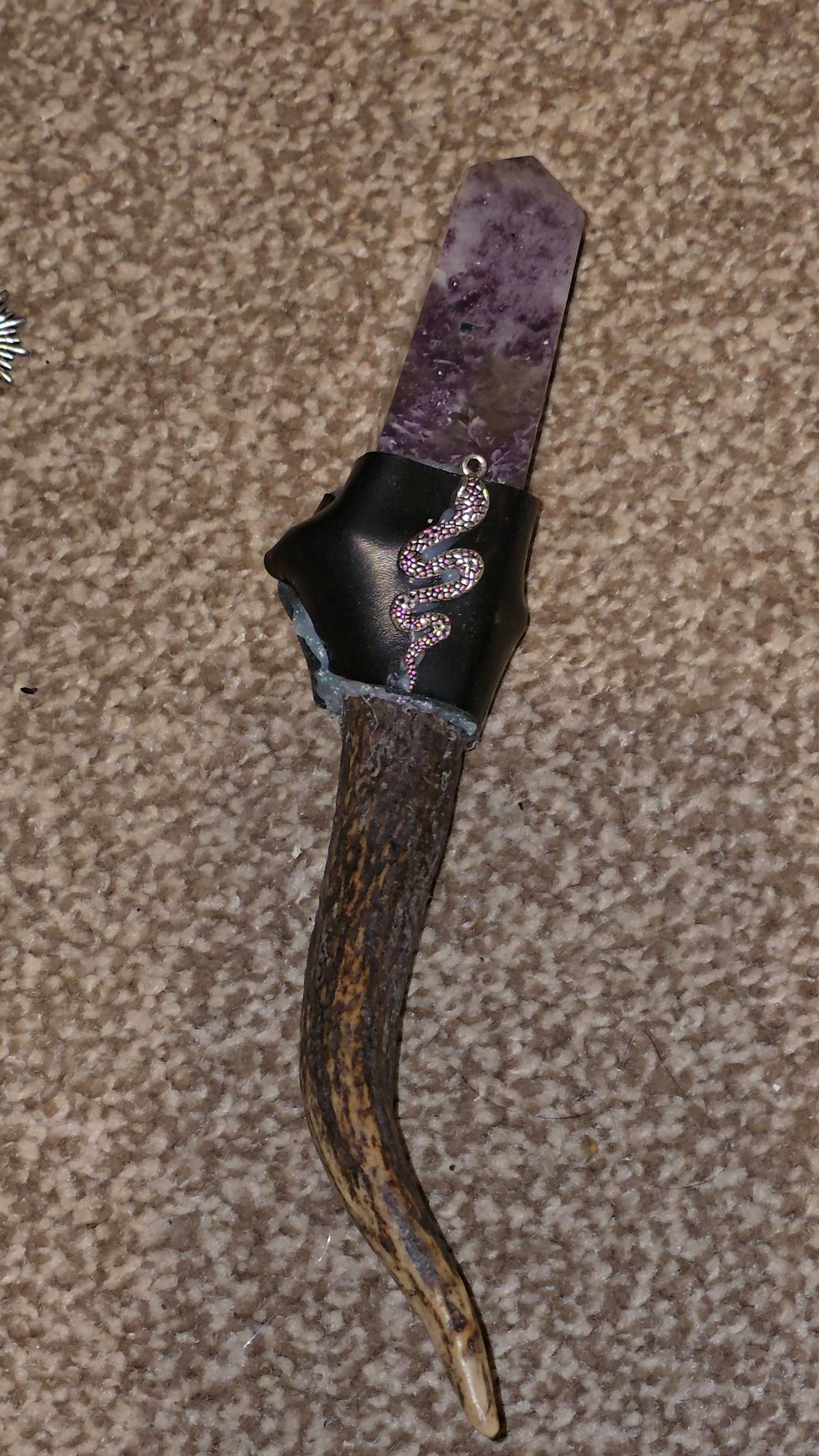 Deer Antler Crystal Wands thumbnail 5