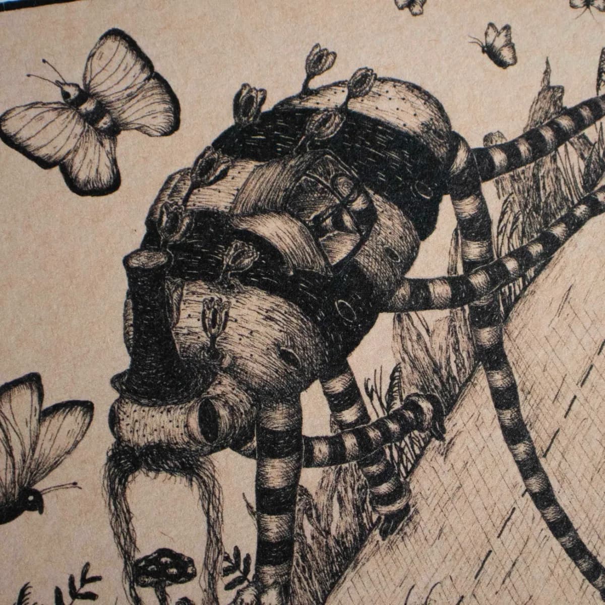 A5 Art Print - '..You Stole my Worm..' thumbnail 2
