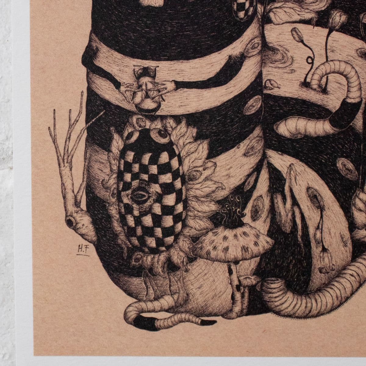 A5 Art Print - '..A Living Thing..' thumbnail 4