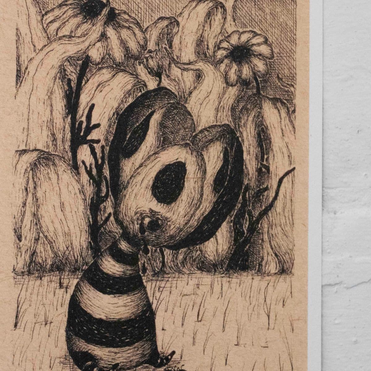 A6 Art Print - '..Look after the bees..' thumbnail 2