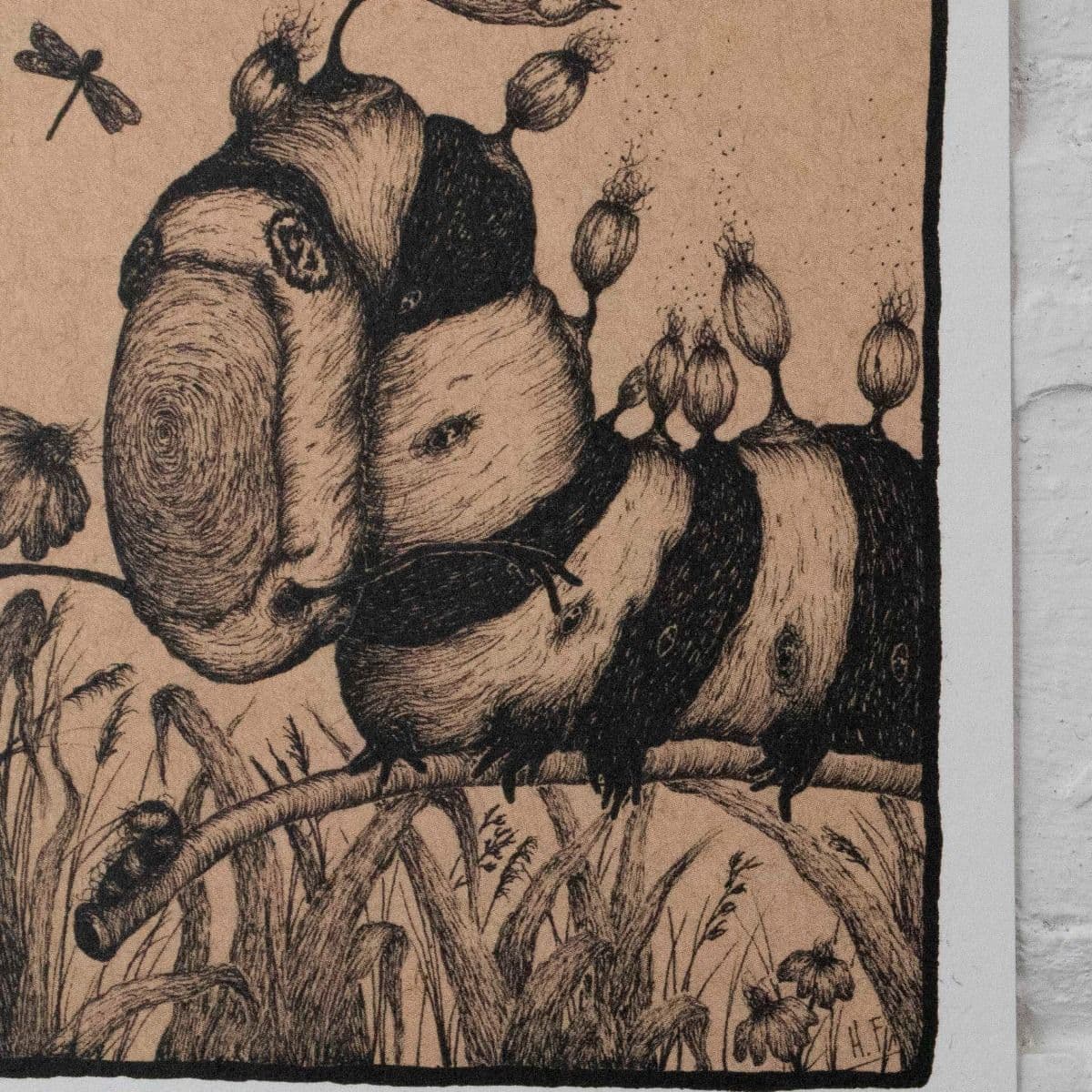 A6 Art Print - '..Hypnotist..' thumbnail 3
