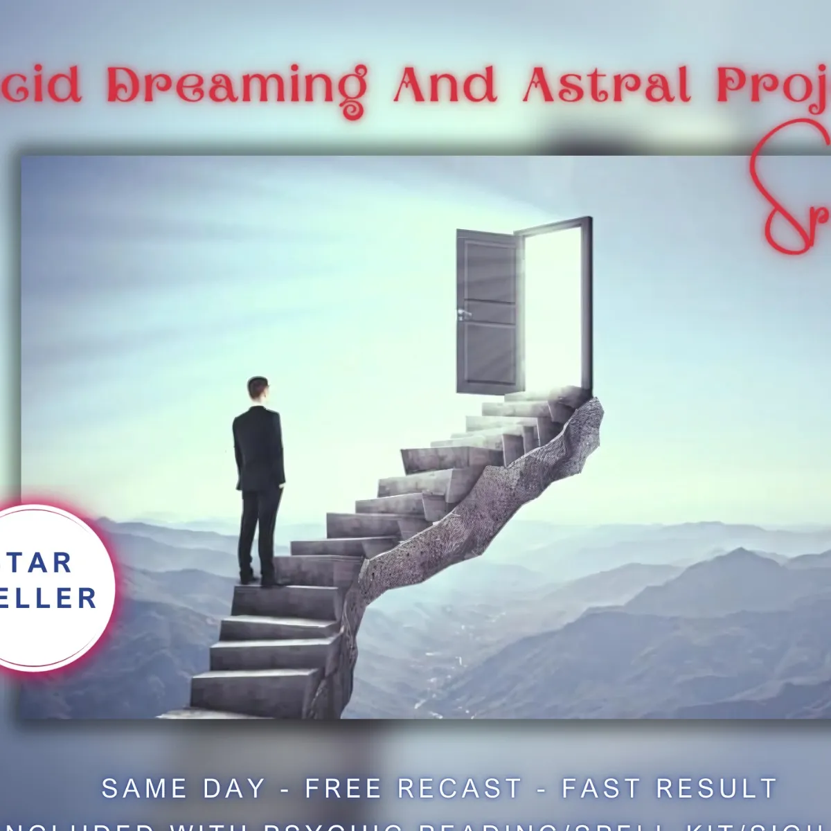 Lucid Dreaming and Astral Projection Spell Included With Psychic Reading. - Image 1