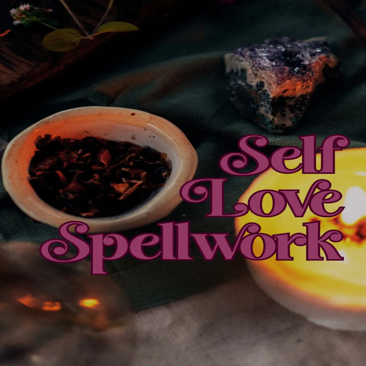 Self Love Spell with Mini Tarot/Oracle Reading - Image 1
