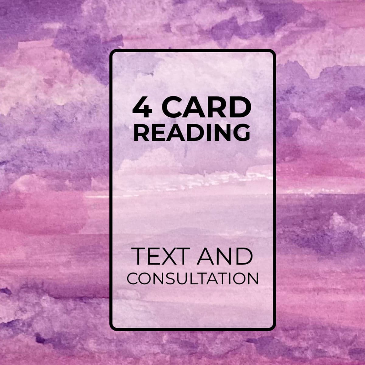 4 Card Reading - Text and Consultation - Image 1