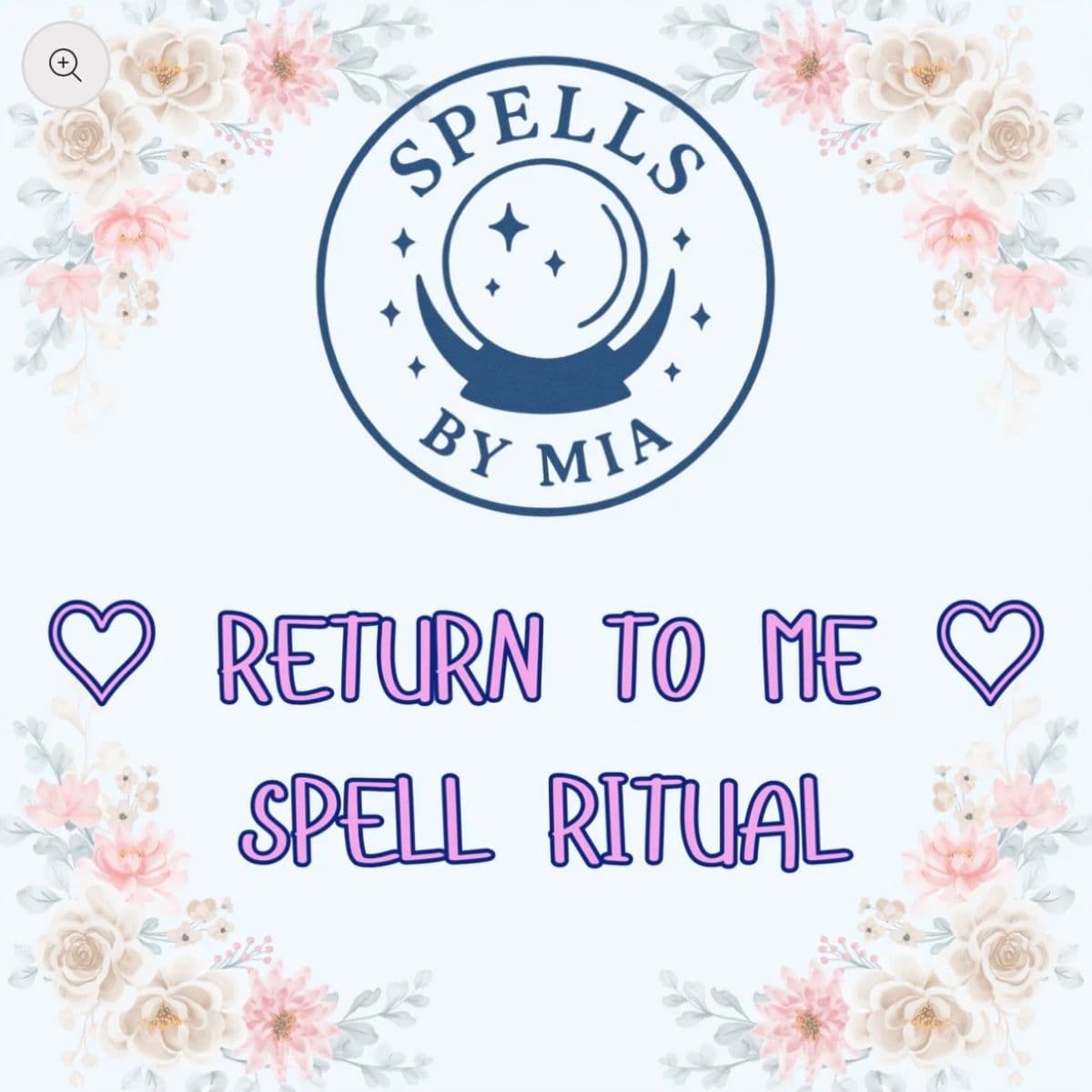 Return To Me Ritual - Image 1