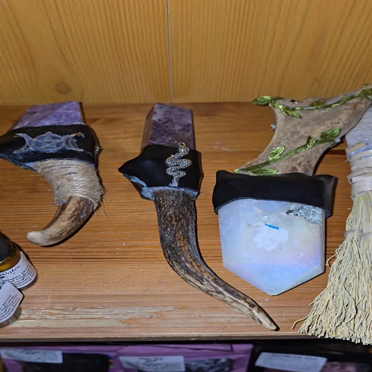 Deer Antler Crystal Wands - Image 1