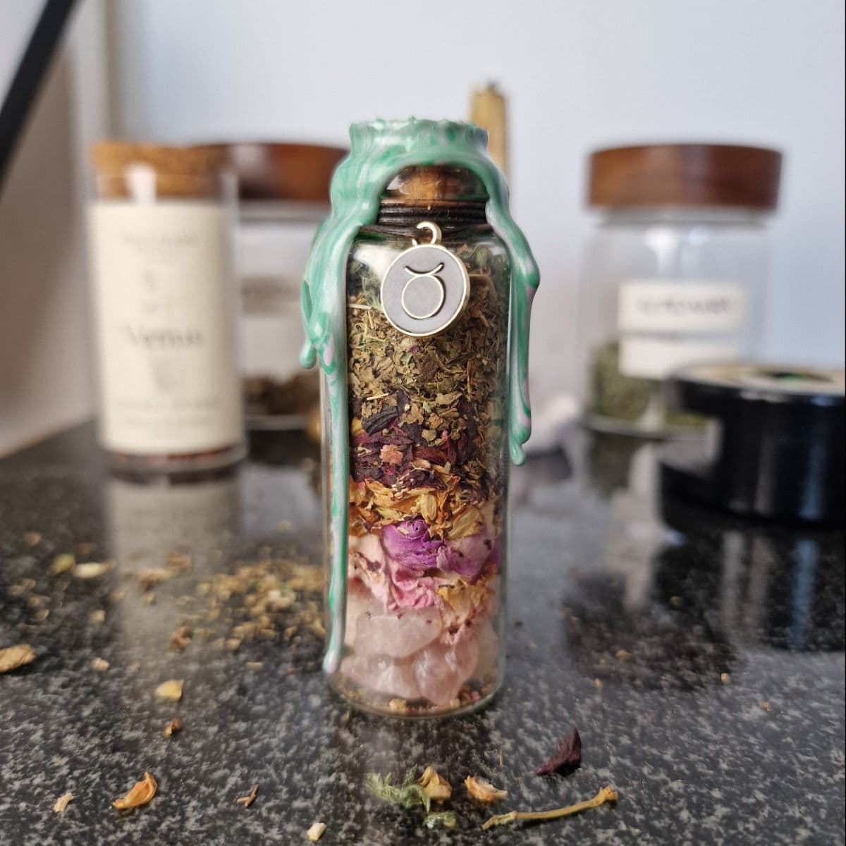 Taurus Spell Jar - Image 1