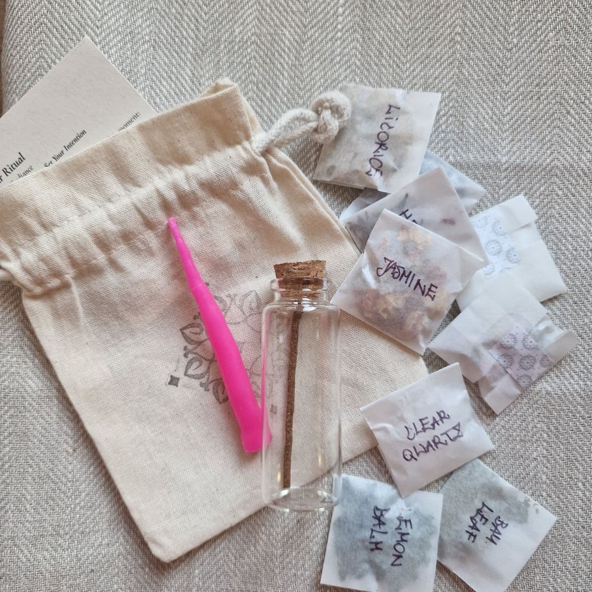 Glamour Spell Jar Kit DIY - Image 1