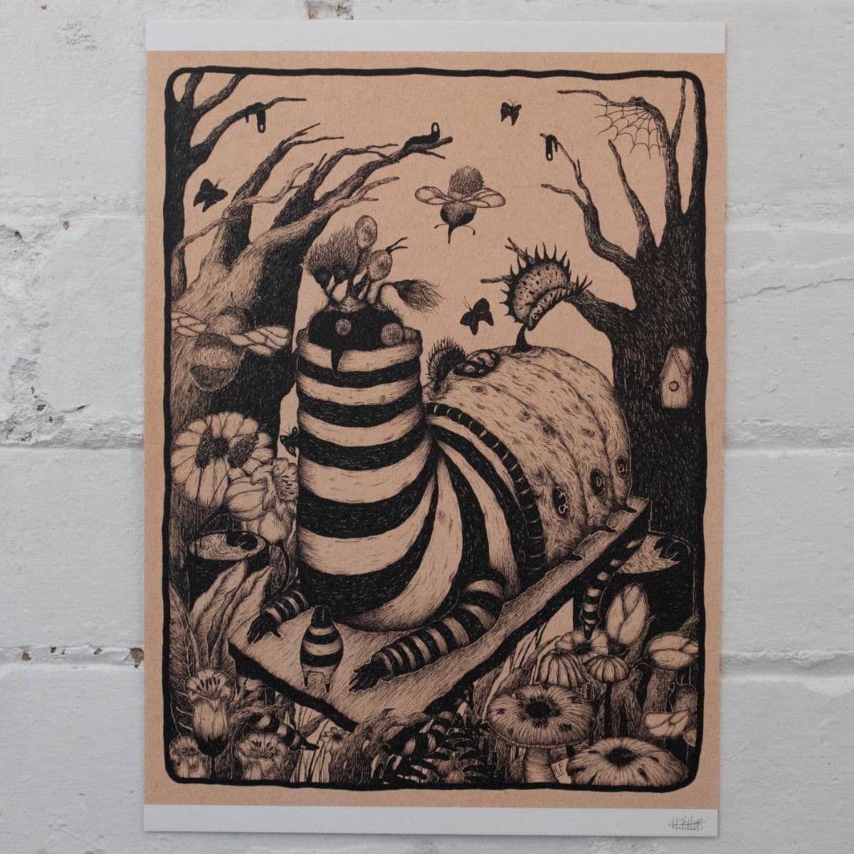 A4 Art Print - '..Costume Creature..' - Image 1