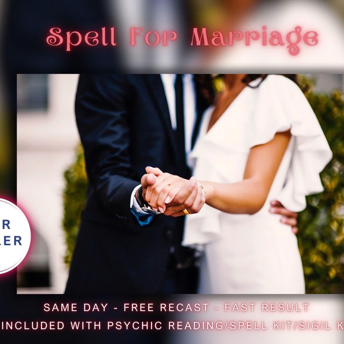 Marriage Spell Included With Psychic Reading. - Image 1