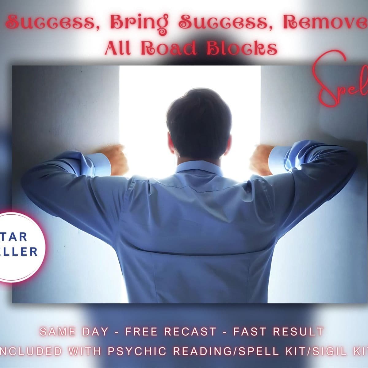 Success Spell Remove Roadblocks, Included With Psychic Reading. - Image 1