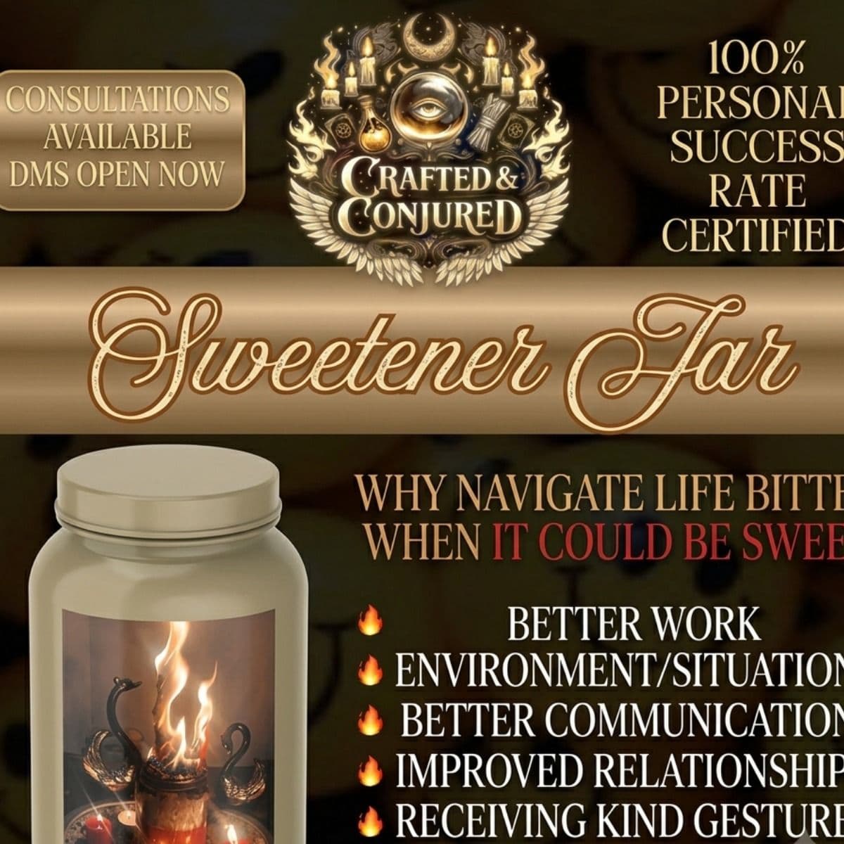 Sweetener Jar - Image 1