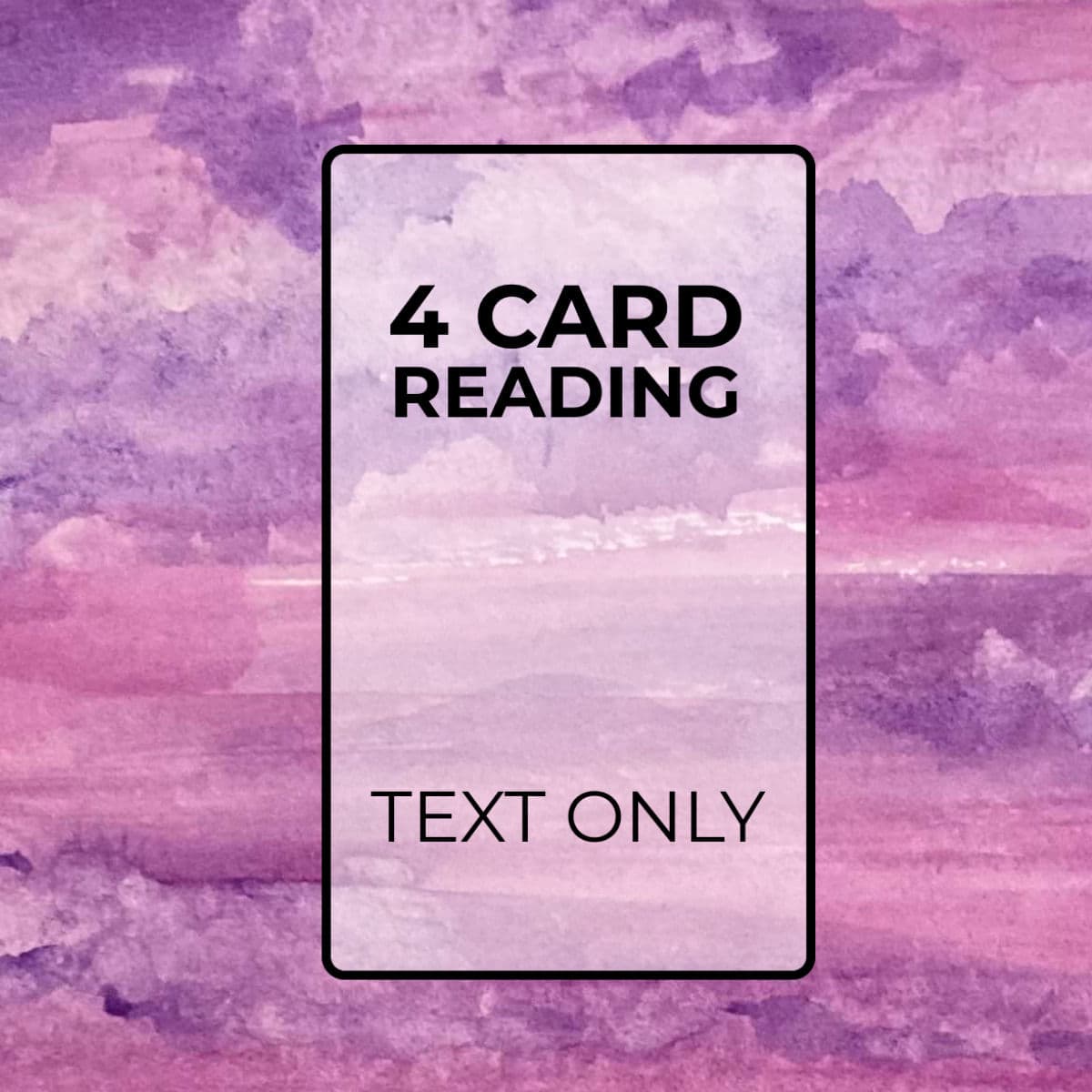 4 Card Reading - Text Only - Image 1