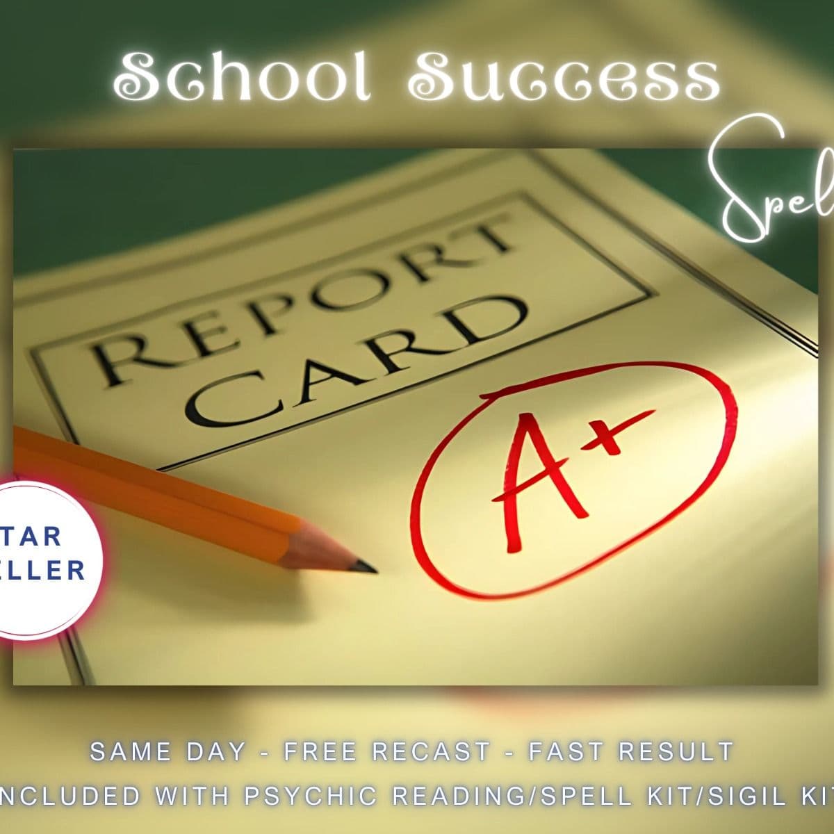 School Success Spell Included With Psychic Reading. - Image 1