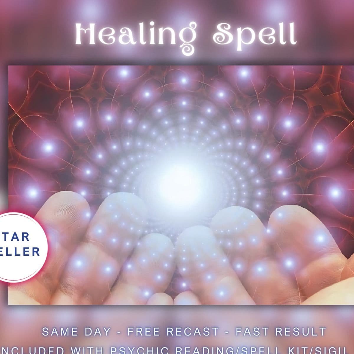 Healing Spell Body, Mind and Soul, Included With Psychic Reading. - Image 1